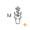1 Wasserzeichen in diesem Zweig M (einkonturig)
