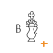 B