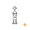 1 Wasserzeichen in diesem Zweig Kreuz (zweikonturig)
