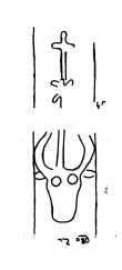DE1935-Mscr_Dresd_M_180_4 - Typ:0 - ID: 15205 - Eintrag Nr.: 3 Wasserzeichen DE1935-Mscr_Dresd_M_180_4