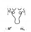 DE1935-Mscr_Dresd_P_216_55 - Typ:0 - ID: 15456 - Eintrag Nr.: 128 Wasserzeichen DE1935-Mscr_Dresd_P_216_55