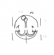 DE3225-Chart_B_1238_52 - Typ:0 - ID: 24069 - Eintrag Nr.: 113 Wasserzeichen DE3225-Chart_B_1238_52