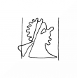 DE8100-CodBibl235_999 - Typ:0 - ID: 75409 - Eintrag Nr.: 105 Wasserzeichen DE8100-CodBibl235_999