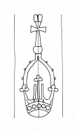 Wasserzeichen DE8100-CodTheol252_999a