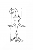 Wasserzeichen DE8100-CodTheol262_999a