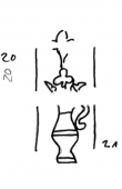 DE8580-HAAB_Q_59a_20 - Typ:0 - ID: 85323 - Eintrag Nr.: 124 Wasserzeichen DE8580-HAAB_Q_59a_20