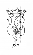 Wasserzeichen DE4200-StPeterPergament78_999