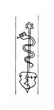 DE8100-CodTheol257_595 - Typ:0 - ID: 137580 - Eintrag Nr.: 130 Wasserzeichen DE8100-CodTheol257_595