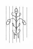 Wasserzeichen DE8100-CodTheol276_Bd.12_9