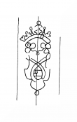 Wasserzeichen DE8100-CodTheol276_Bd.12_165