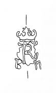 Wasserzeichen DE8100-CodTheol2244c_II