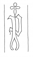 DE1935-Mscr.Dresd.Oc.62_106 - Typ:0 - ID: 142849 - Eintrag Nr.: 2 Wasserzeichen DE1935-Mscr.Dresd.Oc.62_106