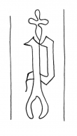 DE1935-Mscr.Dresd.Oc.62_108 - Typ:0 - ID: 142850 - Eintrag Nr.: 1 Wasserzeichen DE1935-Mscr.Dresd.Oc.62_108