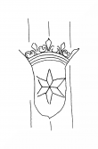 Wasserzeichen DE8100-CodTheol276_Bd.25_515