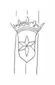 Wasserzeichen DE8100-CodTheol276_Bd.42_94