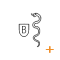 B