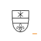 5 Wasserzeichen in diesem Zweig Stern und Lilie (Wappen Dillingen)