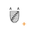 1 Wasserzeichen in diesem Zweig Buchstaben