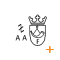 Buchstaben und Marke