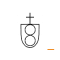 3 Wasserzeichen in diesem Zweig Kreuz (einkonturig)