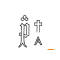 3 Wasserzeichen in diesem Zweig Kreuz (zweikonturig)