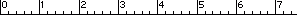 Verschiebbares Lineal