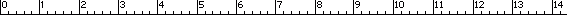 Verschiebbares Lineal