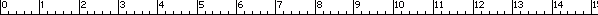 Verschiebbares Lineal